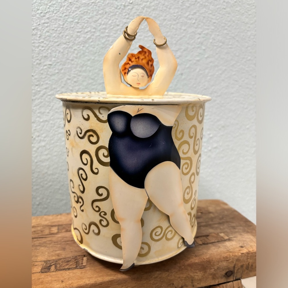 Rare! Dancing Lady Toilet Paper Holder/Cover/Hider.